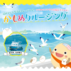 和倉港から楽しむカモメのエサやり体験「かもめクルージング」【七尾市】